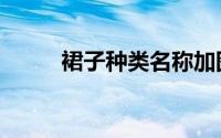 裙子种类名称加图片（裙子种类）