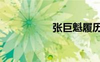 张巨魁履历（张巨魁）