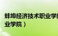 蚌埠经济技术职业学院学费（蚌埠经济技术职业学院）