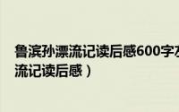 鲁滨孙漂流记读后感600字左右从中获得的感悟（鲁宾孙漂流记读后感）