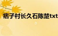 痞子村长久石陈楚txt（痞子大少完美恋人）