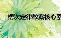 楞次定律教案核心素养（楞次定律教案）
