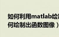 如何利用matlab绘制函数图像（matlab如何绘制出函数图像）