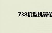 738机型机翼位置（738机型）