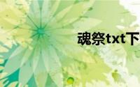 魂祭txt下载（魂祭）