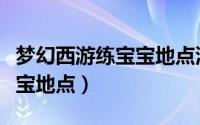 梦幻西游练宝宝地点满经验表（梦幻西游练宝宝地点）