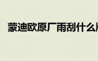 蒙迪欧原厂雨刮什么牌子的（蒙迪欧雨刷）