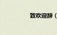 致欢迎辞（致欢迎词）