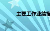 主要工作业绩描述（业绩描述）