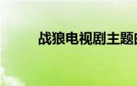 战狼电视剧主题曲（战狼电视剧）