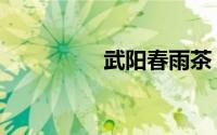 武阳春雨茶（武阳春雨）