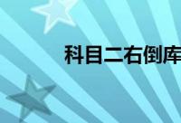 科目二右倒库视频（倒库要点）