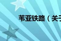 苇亚铁路（关于苇亚铁路的简介）