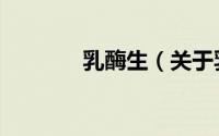 乳酶生（关于乳酶生的简介）