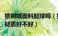 猞猁绒面料起球吗（猞猁绒是什么面料猞猁绒材质好不好）