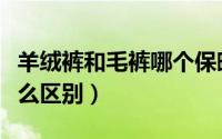 羊绒裤和毛裤哪个保暖（羊绒裤和羊毛裤有什么区别）