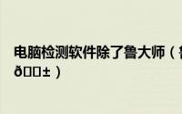 电脑检测软件除了鲁大师（鲁大师如何查看处理器实时信息
