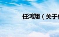 任鸿翔（关于任鸿翔的简介）