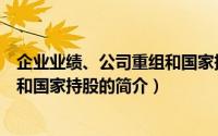 企业业绩、公司重组和国家持股（关于企业业绩、公司重组和国家持股的简介）