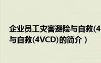企业员工灾害避险与自救(4VCD)（关于企业员工灾害避险与自救(4VCD)的简介）