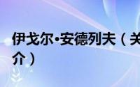 伊戈尔·安德列夫（关于伊戈尔·安德列夫的简介）