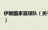 伊朗国家篮球队（关于伊朗国家篮球队的简介）