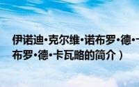 伊诺迪·克尔维·诺布罗·德·卡瓦略（关于伊诺迪·克尔维·诺布罗·德·卡瓦略的简介）