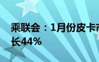 乘联会：1月份皮卡市场销售4.4万辆 同比增长44%