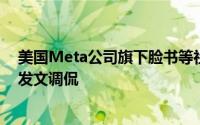 美国Meta公司旗下脸书等社交网站突发大规模死机马斯克发文调侃