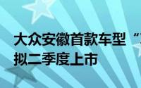 大众安徽首款车型“ID.UNYX”工信部备案 拟二季度上市