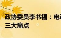 政协委员李书福：电动车发展需要解决用户的三大痛点