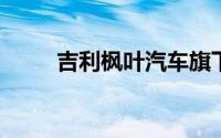 吉利枫叶汽车旗下零部件公司注销