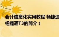 会计信息化实用教程 畅捷通T3（关于会计信息化实用教程 畅捷通T3的简介）