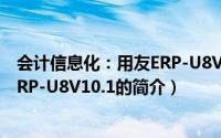 会计信息化：用友ERP-U8V10.1（关于会计信息化：用友ERP-U8V10.1的简介）
