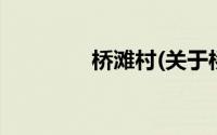 桥滩村(关于桥滩村的简介)