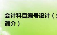 会计科目编号设计（关于会计科目编号设计的简介）