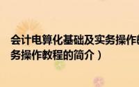 会计电算化基础及实务操作教程（关于会计电算化基础及实务操作教程的简介）