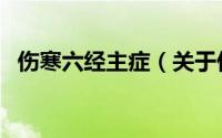 伤寒六经主症（关于伤寒六经主症的简介）