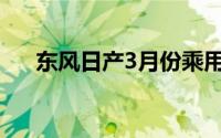 东风日产3月份乘用车销量为56,486台