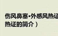 伤风鼻塞·外感风热证（关于伤风鼻塞·外感风热证的简介）