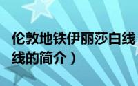 伦敦地铁伊丽莎白线（关于伦敦地铁伊丽莎白线的简介）