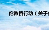 伦敦桥行动（关于伦敦桥行动的简介）