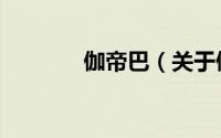 伽帝巴（关于伽帝巴的简介）