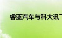 睿蓝汽车与科大讯飞签署战略合作协议