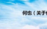 何也（关于何也的简介）