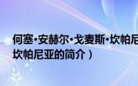 何塞·安赫尔·戈麦斯·坎帕尼亚（关于何塞·安赫尔·戈麦斯·坎帕尼亚的简介）