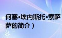 何塞·埃内斯托·索萨（关于何塞·埃内斯托·索萨的简介）