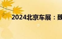 2024北京车展：魏牌蓝山智驾版首发