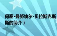 何塞·曼努埃尔·贝拉斯克斯（关于何塞·曼努埃尔·贝拉斯克斯的简介）
