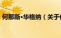 何那斯·华格纳（关于何那斯·华格纳的简介）